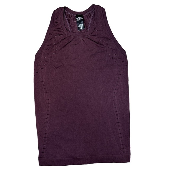 Victoria's Secret Tops - 𝅺victoria’s Secret Victoria Sport Seamless Laser Cut Tank Top